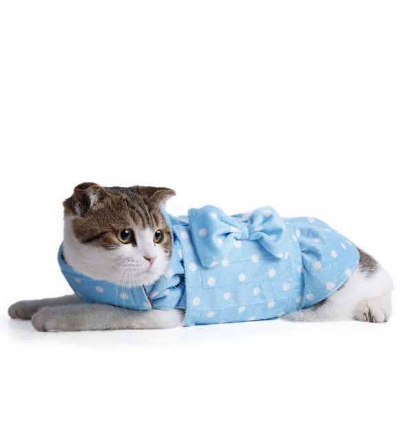 Cotton Knot Dot Pattern Warm Pet Clothes