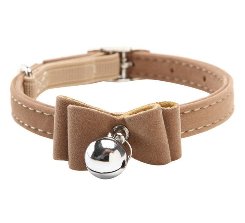 Safety Elastic Bowtie Bell Pet Collar