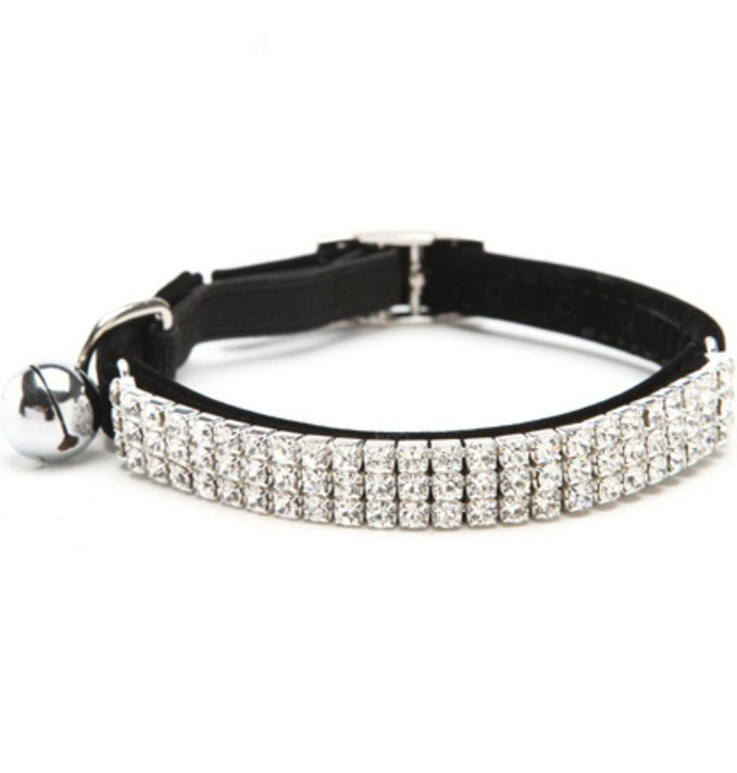 Luxury Diamante Rhinestone Cat Collar