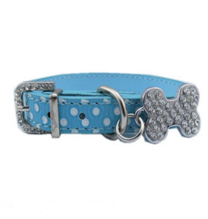 Pendant Rhinestones Cat Collar