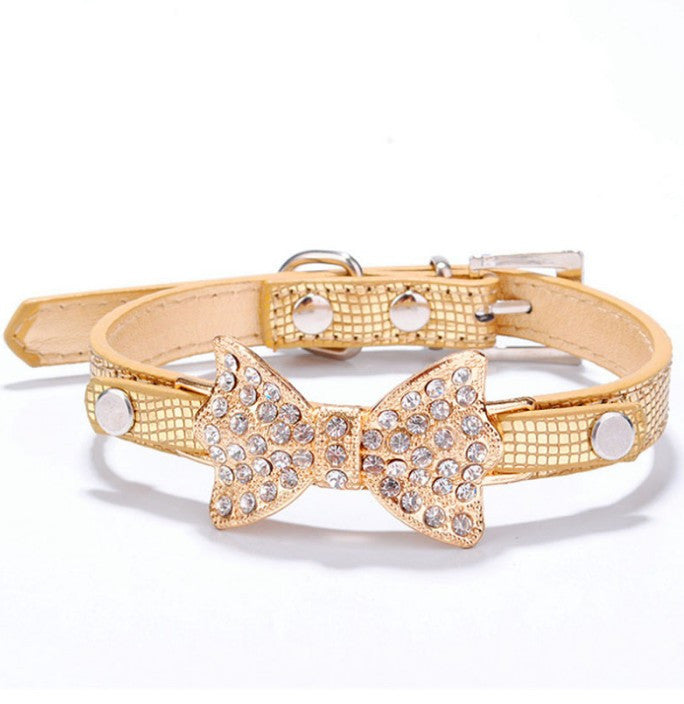 Pretty Bling Rhinestone Pet Collar