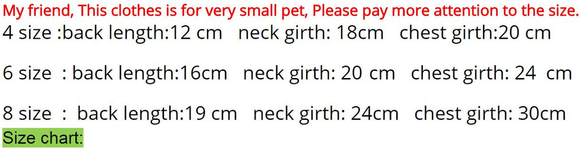 Soft Fleece Winter Small Cat Clothing