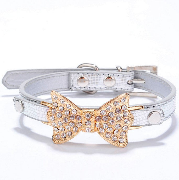Pretty Bling Rhinestone Pet Collar